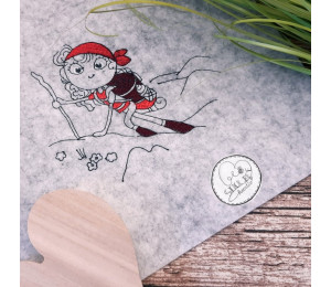 Stickdatei - Wandern Swirly Girls & Boys 9